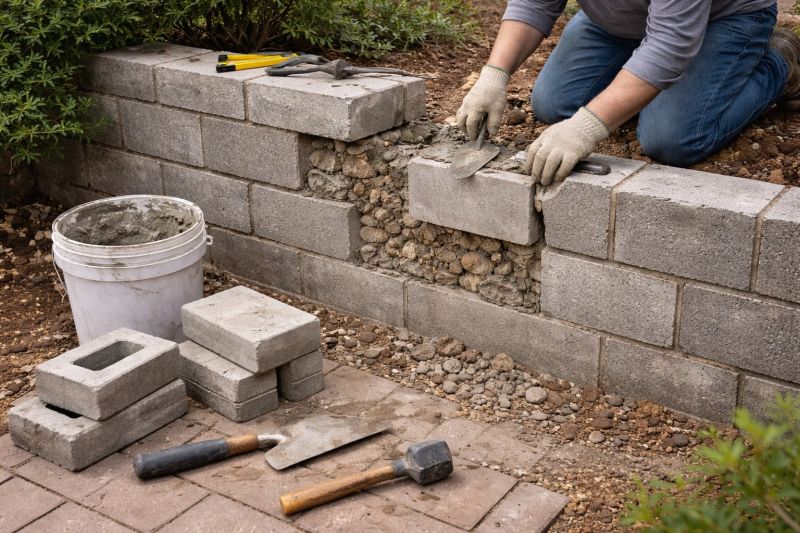 Block Wall Repair in Columbus, GA