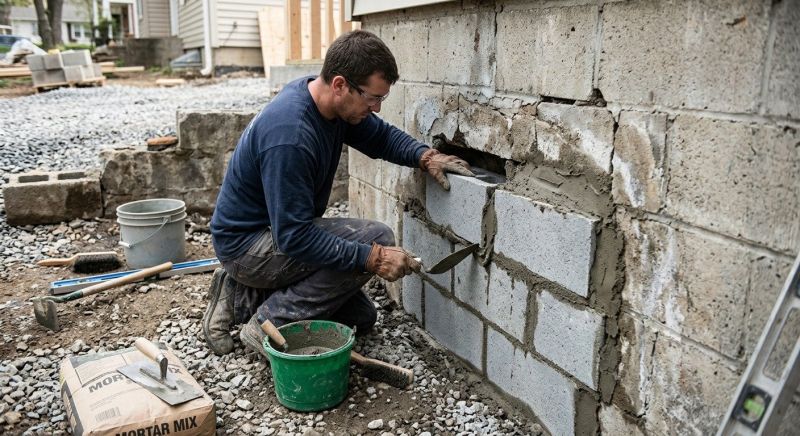Block Wall Repair in Phenix City, AL
