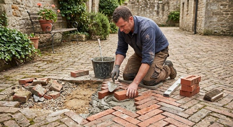 Brick Driveway Repair in Columbus, GA