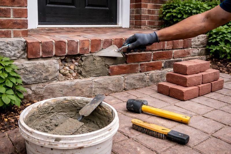Brick Stoop Repair in Columbus, GA