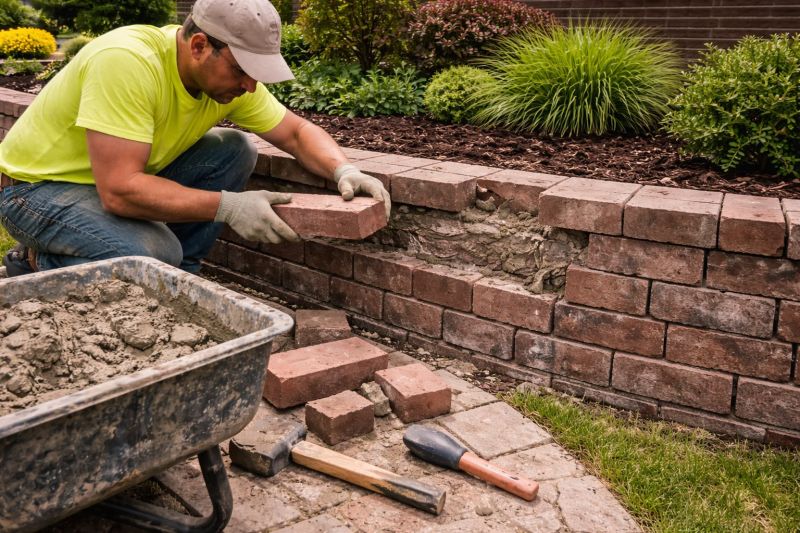 Brick Wall Repair in Fort Mitchell, AL