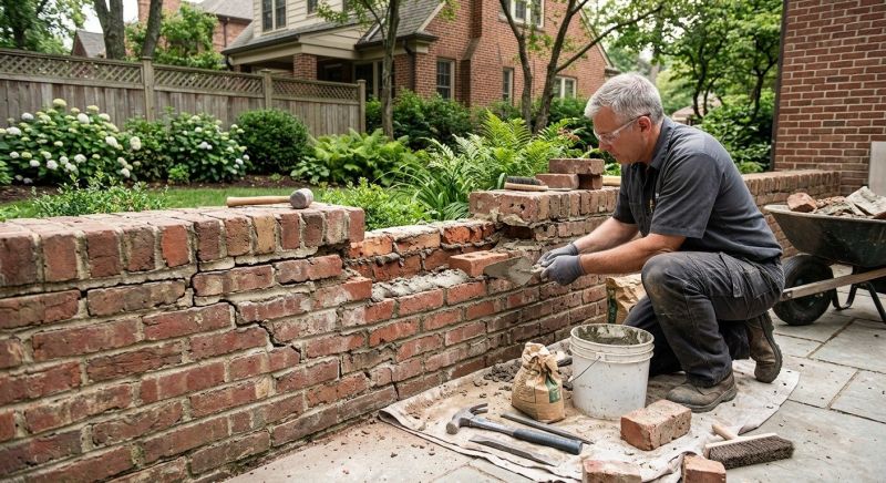 Brick Wall Repair in Columbus, GA
