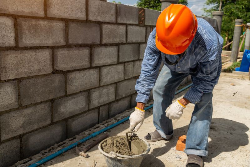 Concrete Block Wall Repair in Columbus, GA