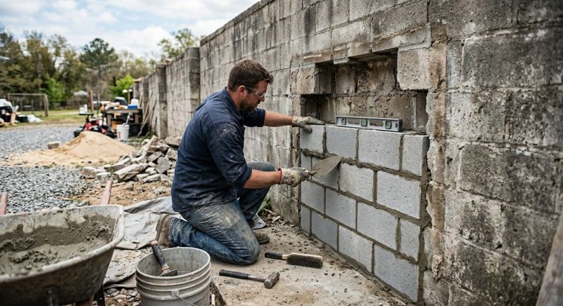 Masonry Wall Repair in Columbus, GA