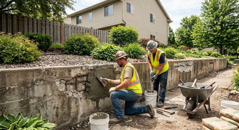 Retaining Wall Repair in Columbus, GA