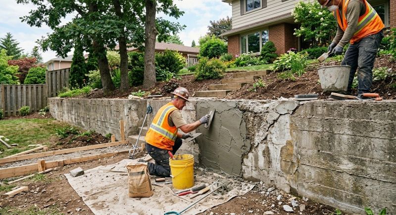Retaining Wall Repair in Columbus, GA