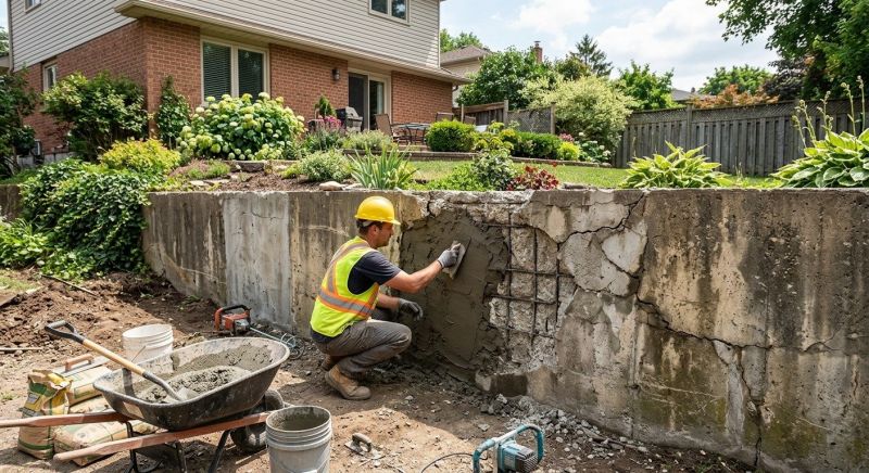 Retaining Wall Repair in Salem, AL