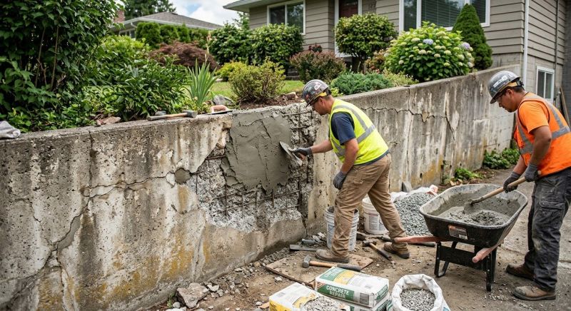 Retaining Wall Repair in Salem, AL