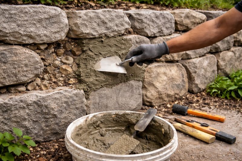 Retaining Wall Repair in Upatoi, GA
