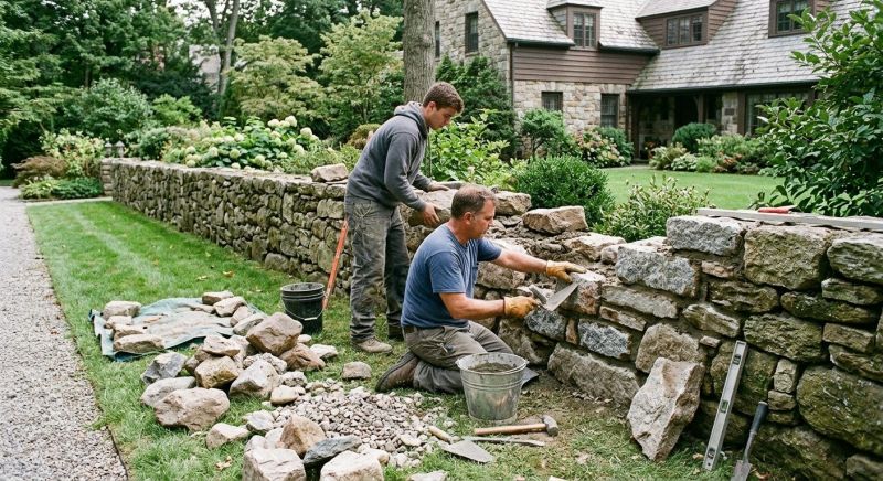 Rock Wall Repair in Columbus, GA