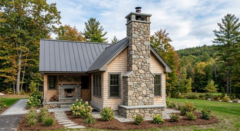 Stone Chimney Installation in Salem, AL