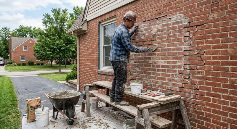 Stone Masonry Repair in Upatoi, GA