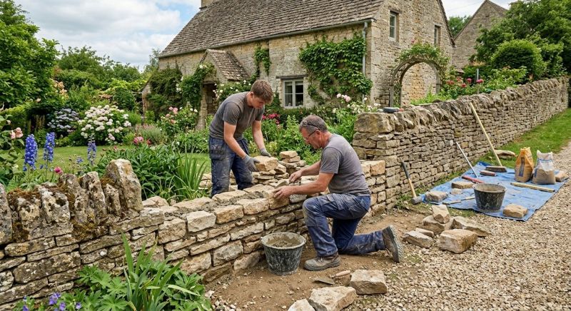 Stone Wall Repair in Columbus, GA