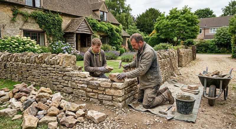 Stone Wall Repair in Columbus, GA
