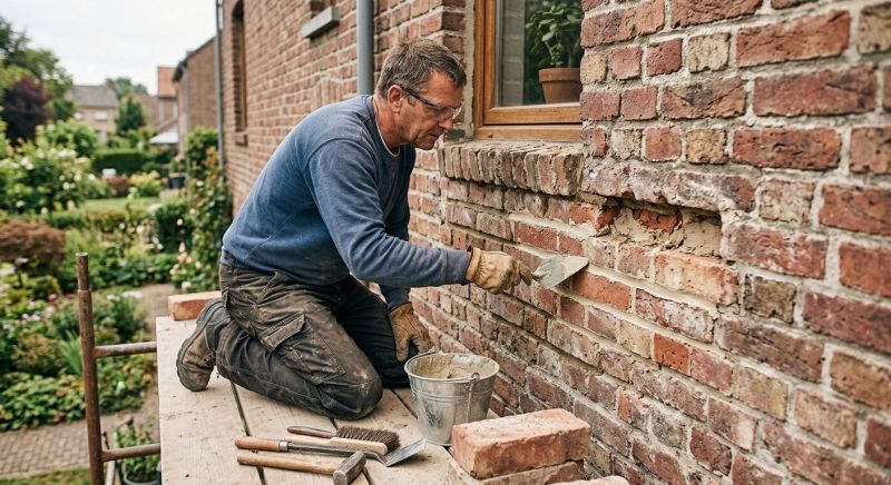 Porch Brick Repair