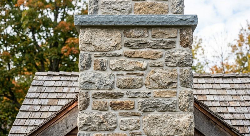 Stone Chimney Installation in Salem, AL